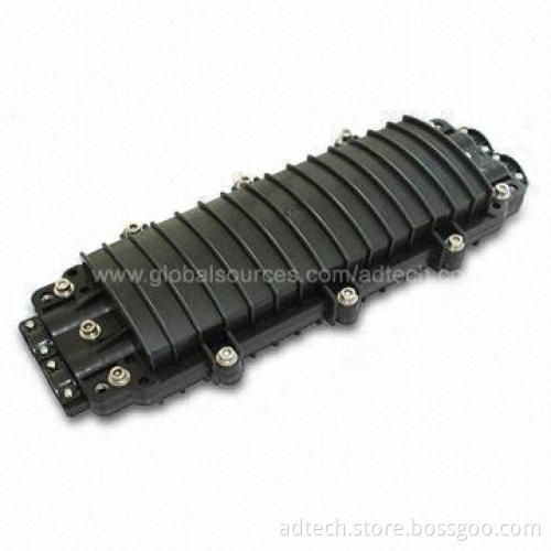 Dome/Vertical Fiber Optic Splice Closure, can be installed by Embedding, Suspension or Wall-mounting